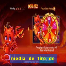 media de tiro de meta por jogo